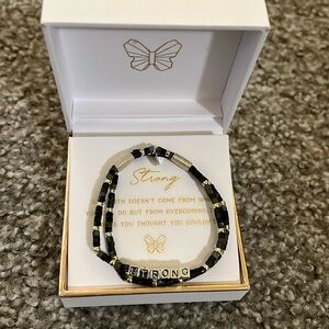 “Strong” bracelet